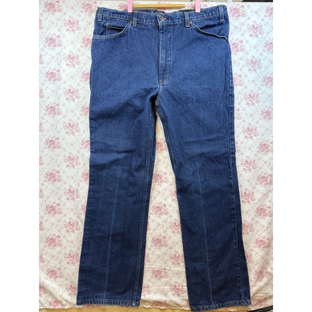 Levi's 517 Bootcut Jeans Men's 40x34 Dark Wash Denim 517 Boot Cut